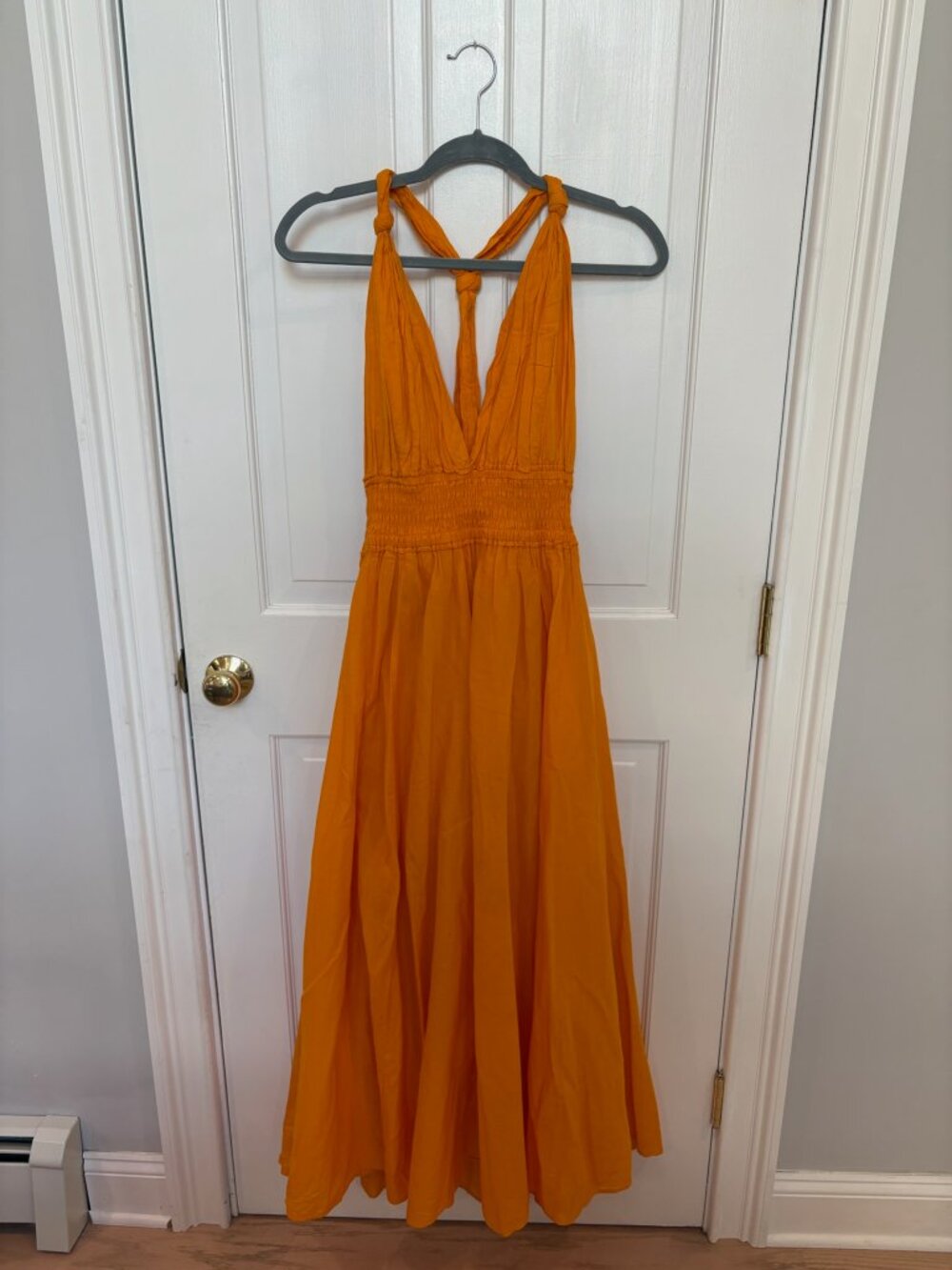 J.Crew, Marigold Orange Dress, Size L